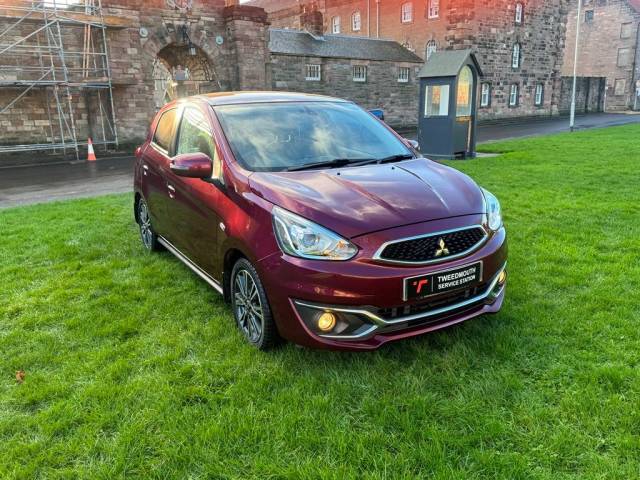 Mitsubishi Mirage 1.2 4 5dr CVT Hatchback Petrol Mauve/purple